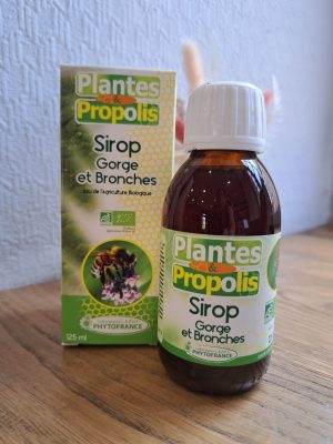 Sirop gorge et bronches BIO à la propolis