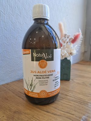Jus d'Aloe Vera- certifié bio & Demeter